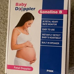 Sonoline B Baby Doppler Blue Heart Monitor - With Manual And Gel